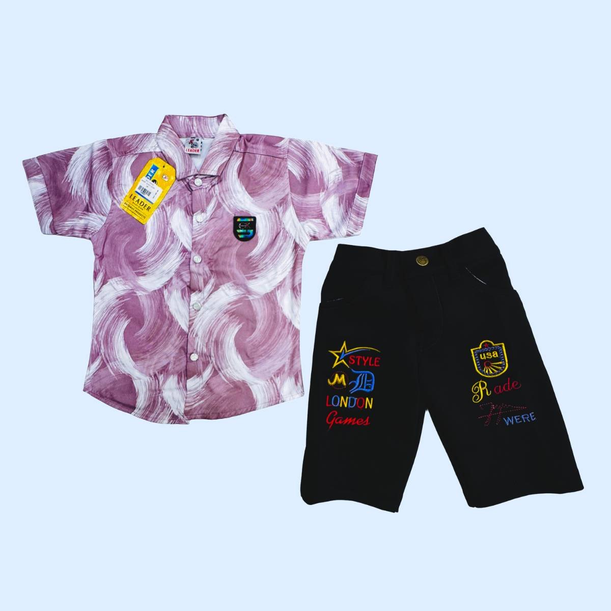 Shirt set s/boy